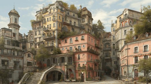 Hillside Old Town puzzle preview